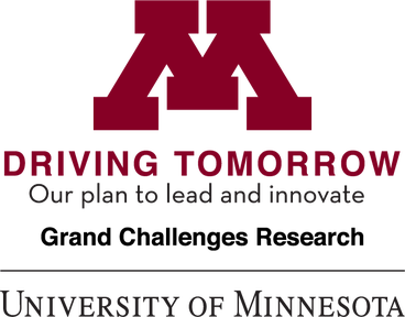 Maroon "M" representing the University of Minnesota